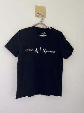 Armani Exchange Men's Black T-Shirt